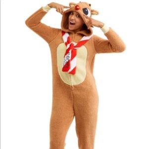 Rudolph Adult Costume Union Suit 🎄